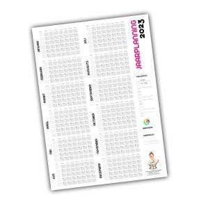 Jaarplanner Poster 2023 iDeesonline