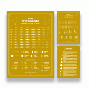 Maankalender 2022 Ondernemen op het ritme van de maan